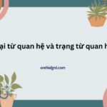 Đại Từ Quan Hệ Và Trạng Từ Quan Hệ