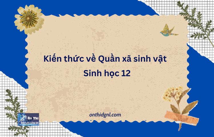 Kiến Thức Về Quần Xã Sinh Vật Sinh Học 12