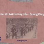 Tóm Tắt Bài Thơ Tây Tiến Quang Dũng