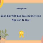 Soạn bài Việt Bắc của chương trình Ngữ văn 12 tập 1