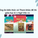 Tổng ôn kiến thức và Tham khảo đề thi giữa học kì 1 Ngữ Văn 11