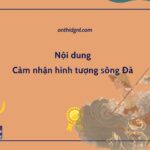 Nội dung Cảm nhận hình tượng sông Đà