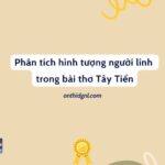 Phân tích hình tượng người lính trong bài thơ Tây Tiến