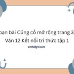 Soạn bài Củng cố mở rộng trang 36 Văn 12 Kết nối tri thức tập 1