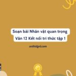 Soạn bài Nhân vật quan trọng Văn 12 Kết nối tri thức tập 1