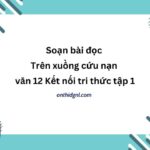 Soạn bài đọc Trên xuồng cứu nạn văn 12 Kết nối tri thức tập 1