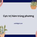 Cực trị hàm trùng phương