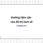 Đường tiệm cận của đồ thị hàm số