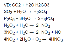 Tổng hợp kiến thức Hóa Học Vô Cơ