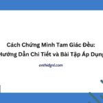 Cách Chứng Minh Tam Giác Đều: Hướng Dẫn Chi Tiết Và Bài Tập Áp Dụng