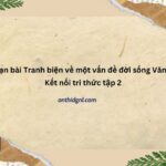 Soạn Bài Tranh Biện Về Một Vấn đề đời Sống Văn 12 Kết Nối Tri Thức Tập 2