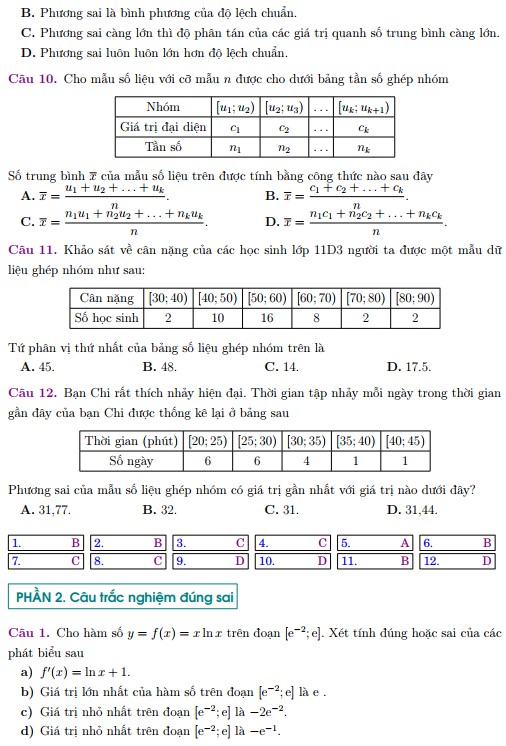 Đề Cương ôn Thi Học Kỳ 1 Môn Toán 12 Cho Cả 3 Bộ Sách Mới