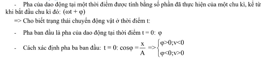 Kiến Thức Dao động điều Hòa Và Bài Tập Theo Ct Mới Có Giải