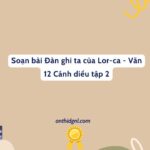 Soạn Bài Đàn Ghi Ta Của Lor Ca Văn 12 Cánh Diều Tập 2