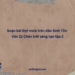 Soạn Bài Đợi Mưa Trên đảo Sinh Tồn Văn 12 Chân Trời Sáng Tạo Tập 2