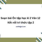 Soạn Bài Ôn Tập Học Kì 2 Văn 12 Kết Nối Tri Thức Tập 2