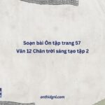 Soạn Bài Ôn Tập Trang 57 Văn 12 Chân Trời Sáng Tạo Tập 2