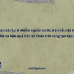 Soạn Bài Sự ô Nhiễm Nguồn Nước Trên Bề Mặt Trái đất Và Hậu Quả Văn 12 Chân Trời Sáng Tạo Tập 2