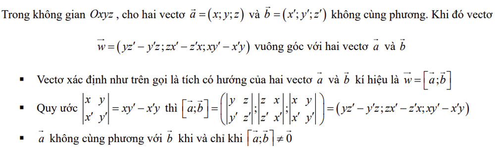 Lý Thuyết Và Dạng Bài Vectơ Và Hệ Trục Toạ độ Trong Không Gian Toán 12 Có Giải