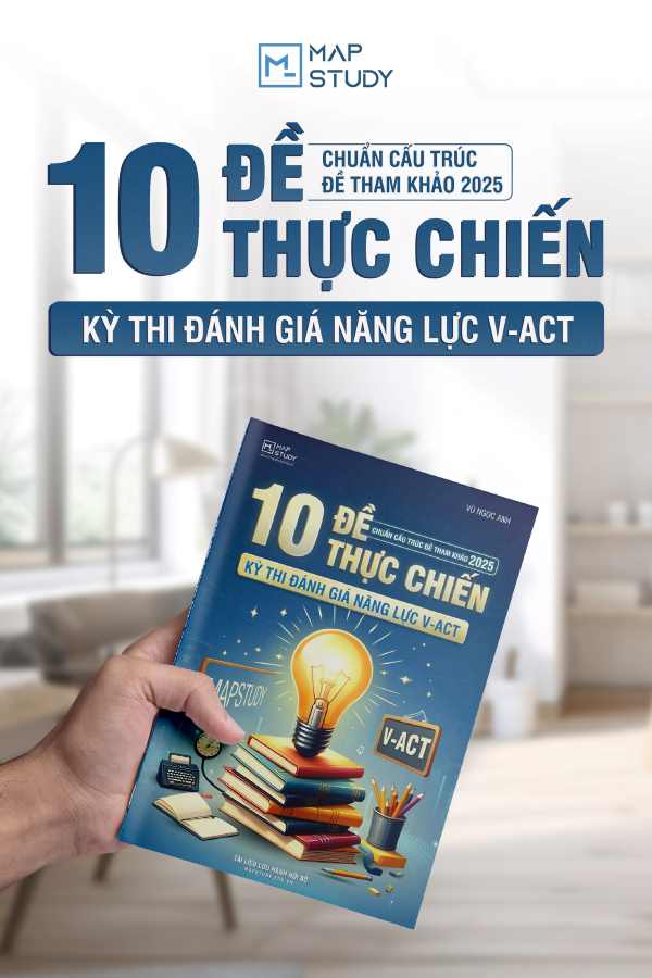 10 ĐỀ ThỰc ChiẾn ĐỀ Thi Đgnl V Act 2025 Có đáp án