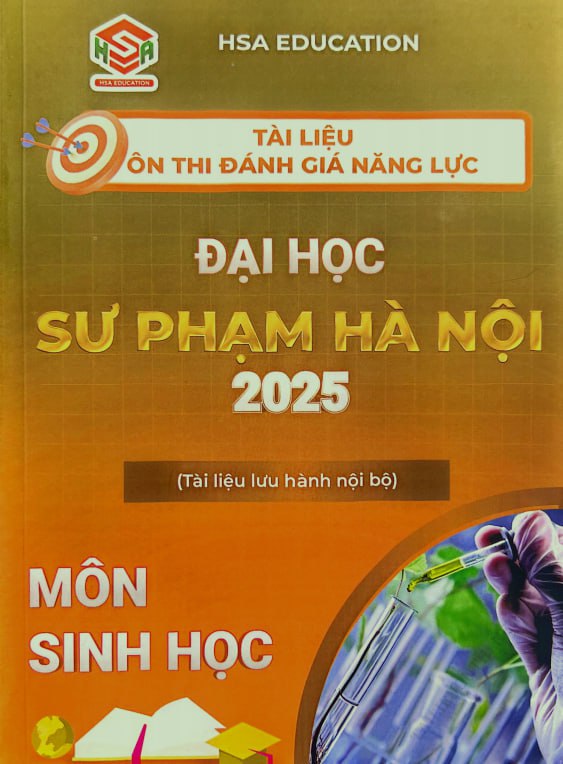 TÀi LiỆu Đgnl ĐẠi HỌc SƯ PhẠm HÀ NỘi 2025 MÔn Sinh Học