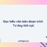 Đọc Hiểu Văn Bản đoạn Trích Tư Duy Tích Cực