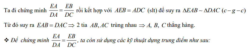Cách Chứng Minh 3 điểm Thẳng Hàng Kèm Tài Liệu Pdf Giải Chi Tiết